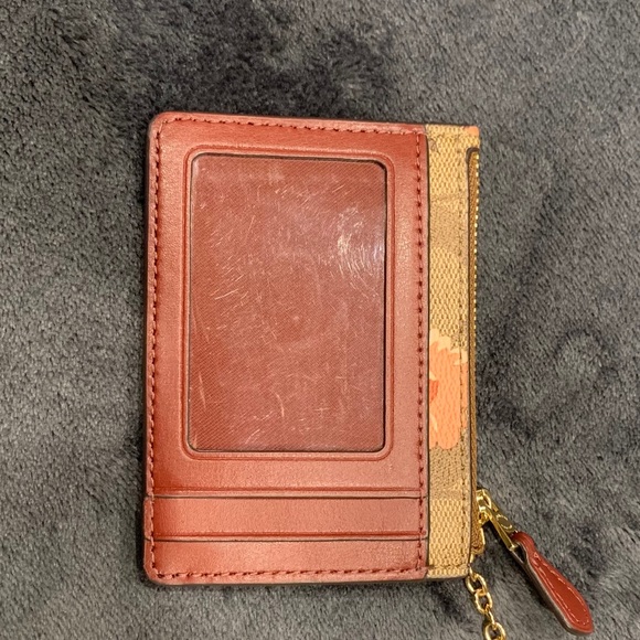 Coach Floral Mini Skinny ID Case - Picture 5 of 6